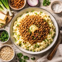 Champit Tatties with Skirlie