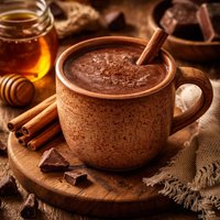 Champurrado with Honey Mexican Hot Chocolate