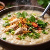 Chao Ga Vietnamese Rice Porridge