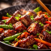 Char Siu Pork Stir Fry