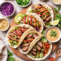 Char Siu Pork Tortillas