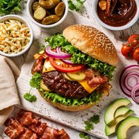 Charbroiled BBQ Burger