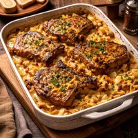 Charlie Walkers Pork Chop Casserole