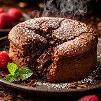 Charming Chocolate Souffle Torte