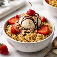 Cheap and Easy Ramen Dessert