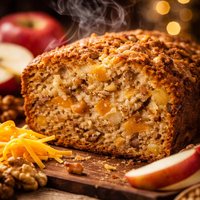 Cheddar Apple Nut Bread