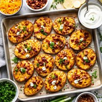 Cheddar Baked Potato Slices