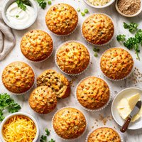 Cheddar Bran Muffins
