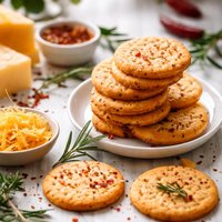 Cheddar Cayenne Icebox Crackers