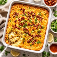 Cheddar Cheese Grits Casserole