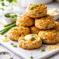 Cheddar Green Onion Biscuits
