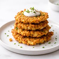 Cheddar Jack Corn Fritters