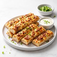 Cheddar Onion and Bacon Fingers