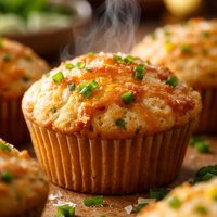 Cheddar Onion Muffins