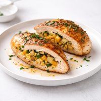 Cheddar Orchard Apple Stuffed Chicken Breasts