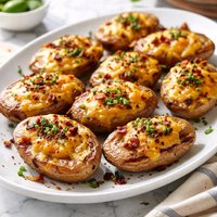 Cheddar Potatoes from the Grill