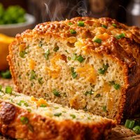 Cheddar Scallion Beer Bread