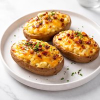 Cheddar Stuffed Potatoes