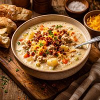 Cheddar Tuna Chowder