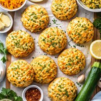 Cheddar Zucchini Biscuits