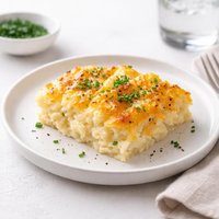 Cheddary Mashed Potato Bake