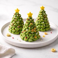Cheerio Christmas Trees