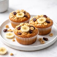 Cheerios Banana Raisin Muffins