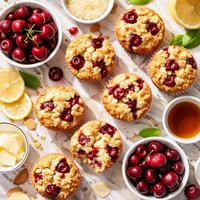 Cheery Cherry Muffins