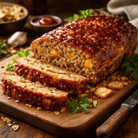 Cheese and Cracker Meat Loaf