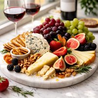 Cheese and Fruit Course for Red Wine