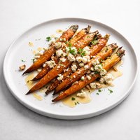 Cheese and Honey Glazed Carrots