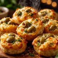 Cheese and Olive Bites