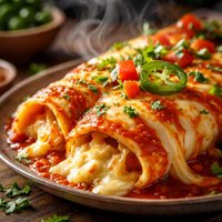 Cheese and Pepper Enchiladas