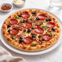 Cheese and Pepperoni Pizza Supreme