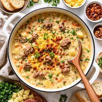 Cheese and Sausage Soup
