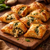 Cheese and Spinach Puffs