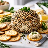 Cheese Ball with Everything