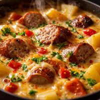 Cheese Brat Stew