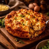 Cheese Bread Pudding