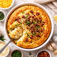 Cheese Grits Souffle