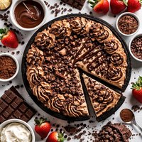 Cheese Pie for Chocolate Lovers