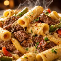 Cheese Steak Pasta