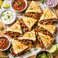 Cheese Steak Quesadillas