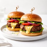 Cheese Stuffed Burgers