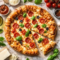 Cheese Stuffed Crust Pizza