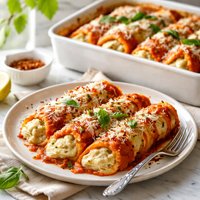 Cheese Stuffed Manicotti