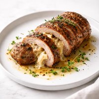 Cheese Stuffed Pork Roast