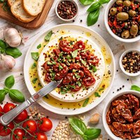 Cheese with Sun Dried Tomatoes