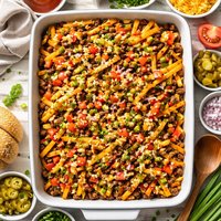 Cheeseburger and Fries Casserole Ii