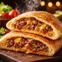 Cheeseburger Calzones